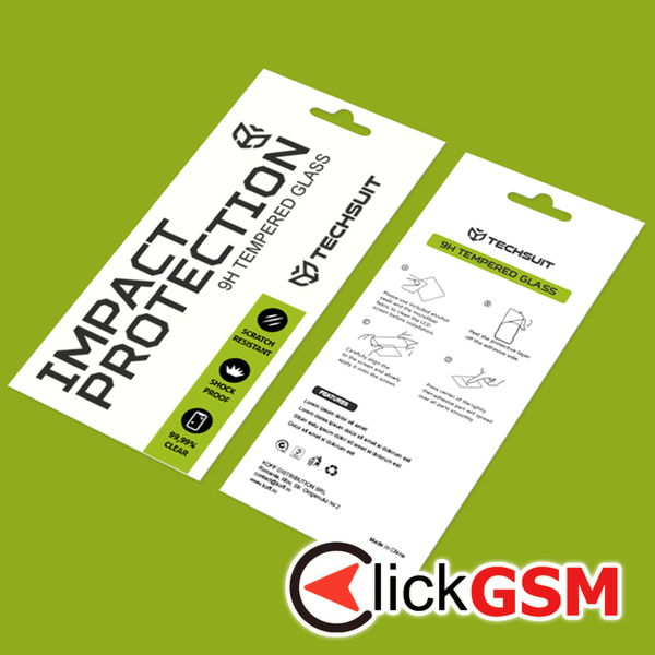 Techsuit - 111D Privacy Full Glue - Xiaomi Redmi A3 / Redmi A3x - Black