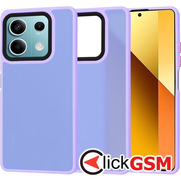 Techsuit - HaloFrost Series - Xiaomi Redmi Note 13 5G - Light Purple