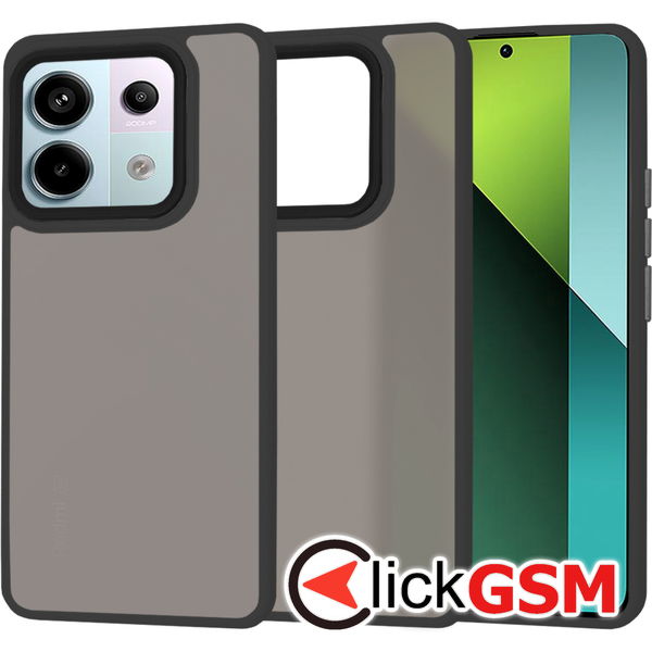 Techsuit - HaloFrost Series - Xiaomi Redmi Note 13 Pro 5G / Poco X6 - Black