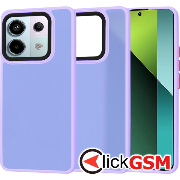 Techsuit - HaloFrost Series - Xiaomi Redmi Note 13 Pro 5G / Poco X6 - Light Purple