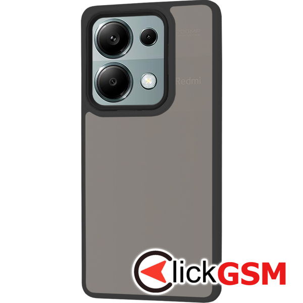 Techsuit - HaloFrost Series - Xiaomi Redmi Note 13 Pro 4G / Poco M6 Pro 4G - Black