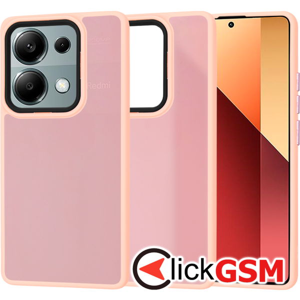 Techsuit - HaloFrost Series - Xiaomi Redmi Note 13 Pro 4G / Poco M6 Pro 4G - Pink