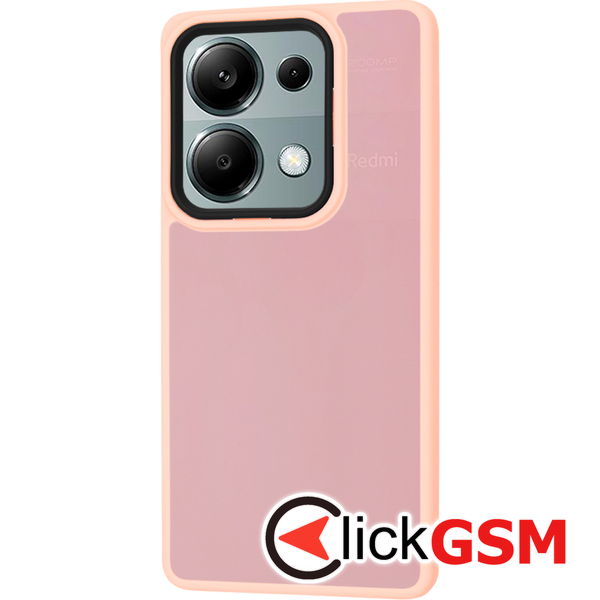 Techsuit - HaloFrost Series - Xiaomi Redmi Note 13 Pro 4G / Poco M6 Pro 4G - Pink