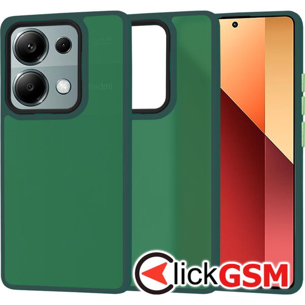 Techsuit - HaloFrost Series - Xiaomi Redmi Note 13 Pro 4G / Poco M6 Pro 4G - Midnight Green