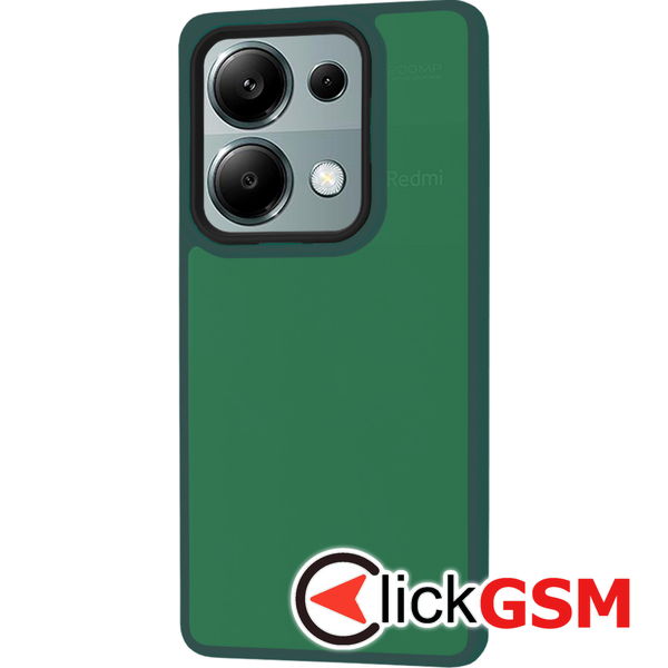 Techsuit - HaloFrost Series - Xiaomi Redmi Note 13 Pro 4G / Poco M6 Pro 4G - Midnight Green