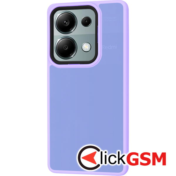 Techsuit - HaloFrost Series - Xiaomi Redmi Note 13 Pro 4G / Poco M6 Pro 4G - Light Purple