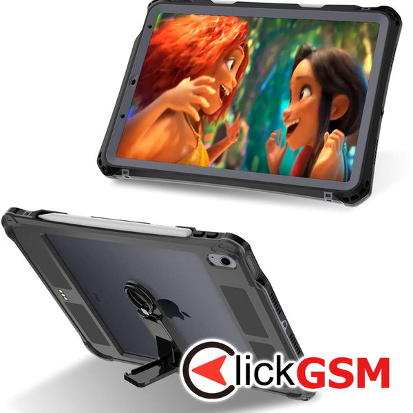 ShellBox - Waterproof IP68 - iPad Air 4 (2020) / Air 5 (2022) - Black