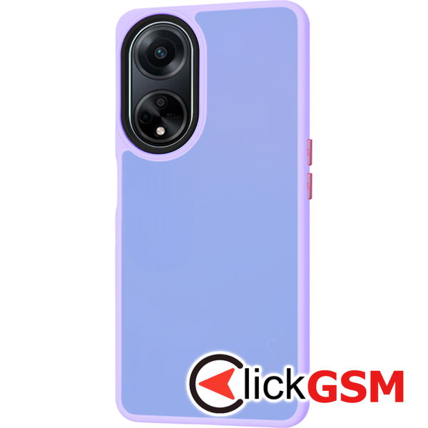 Techsuit - HaloFrost Series - Oppo A98 5G - Light Purple