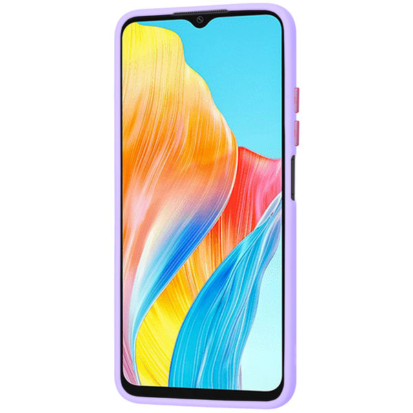 Techsuit - HaloFrost Series - Oppo A38 / A18 - Light Purple