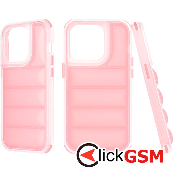 Techsuit - Wave Shield - iPhone 14 Pro - Pink