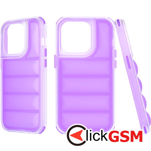 Techsuit - Wave Shield - iPhone 14 Pro - Violet