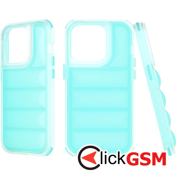 Techsuit - Wave Shield - iPhone 14 Pro - Turquoise
