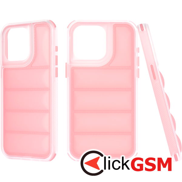 Techsuit - Wave Shield - iPhone 15 Pro Max - Pink