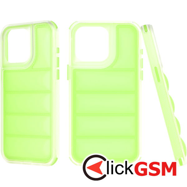 Techsuit - Wave Shield - iPhone 15 Pro Max - Green
