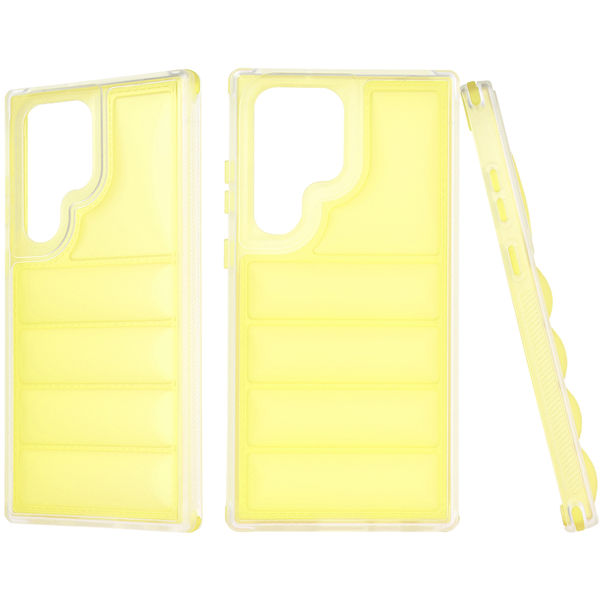 Techsuit - Wave Shield - Samsung Galaxy S23 Ultra - Yellow