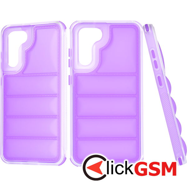 Techsuit - Wave Shield - Samsung Galaxy S21 FE 5G - Violet