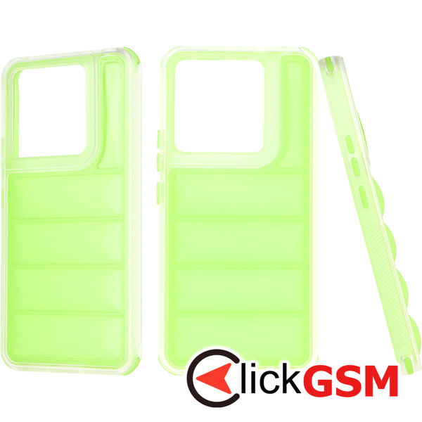 Techsuit - Wave Shield - Xiaomi Redmi Note 13 Pro 5G / Poco X6 - Green