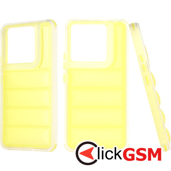 Techsuit - Wave Shield - Xiaomi Redmi Note 13 Pro 5G / Poco X6 - Yellow