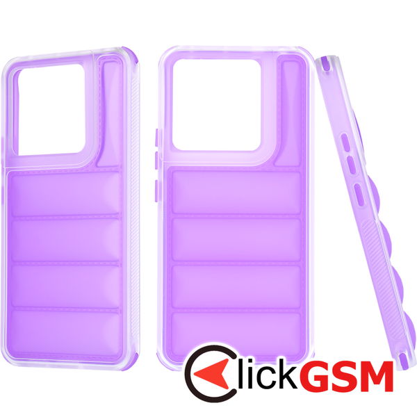 Techsuit - Wave Shield - Xiaomi Redmi Note 13 Pro 5G / Poco X6 - Violet