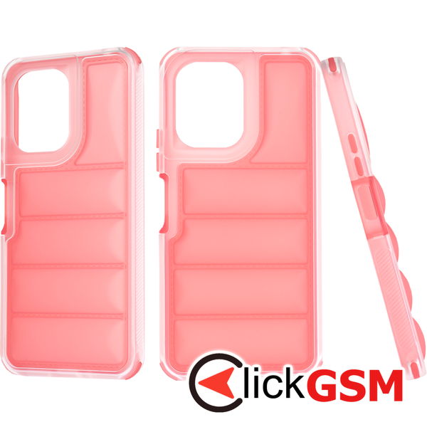 Techsuit - Wave Shield - Xiaomi Redmi 13C 4G / 13C 5G / C65 - Red