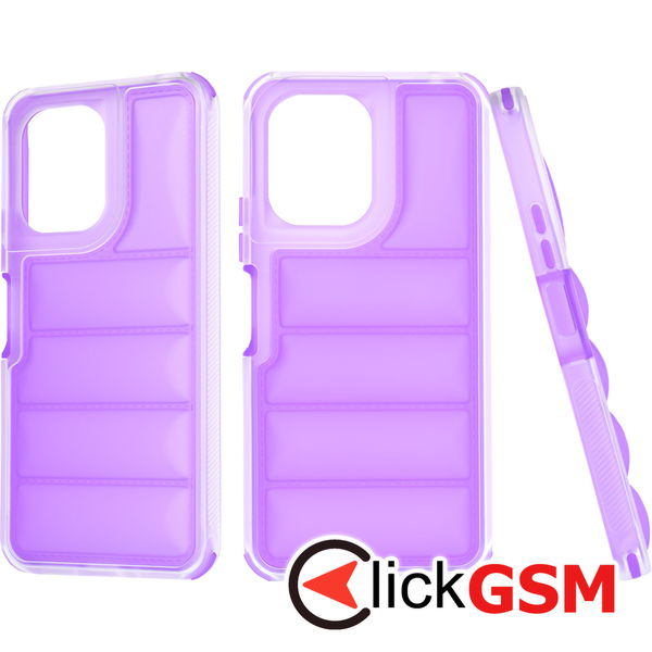 Techsuit - Wave Shield - Xiaomi Redmi 13C 4G / 13C 5G / C65 - Violet