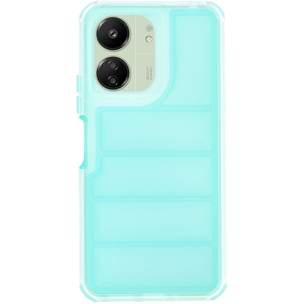 Techsuit - Wave Shield - Xiaomi Redmi 13C 4G / 13C 5G / C65 - Turquoise
