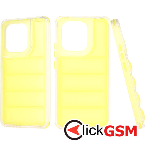 Techsuit - Wave Shield - Xiaomi Redmi Note 13 4G - Yellow