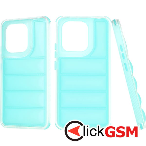 Techsuit - Wave Shield - Xiaomi Redmi Note 13 4G - Turquoise