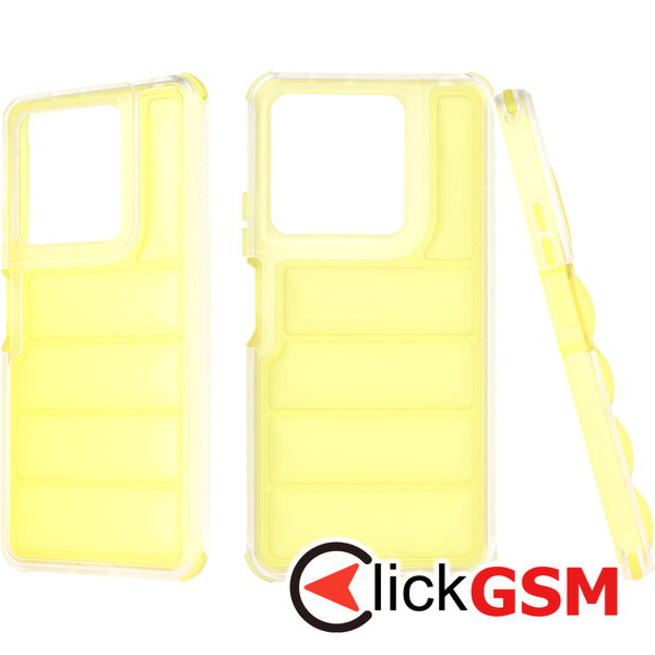 Techsuit - Wave Shield - Xiaomi Redmi Note 13 5G - Yellow