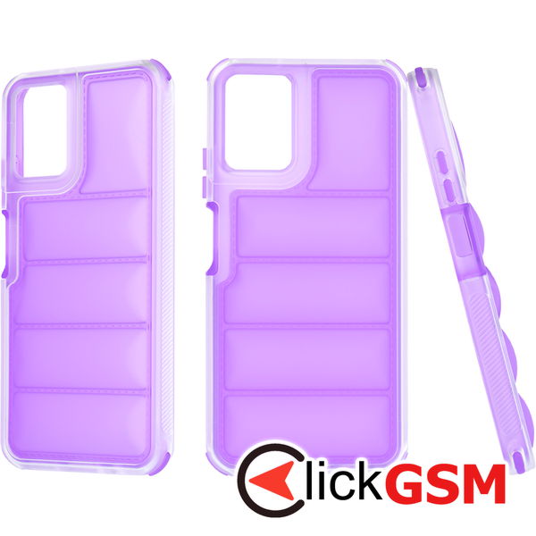 Techsuit - Wave Shield - Motorola Moto G34 / Moto G45 - Violet