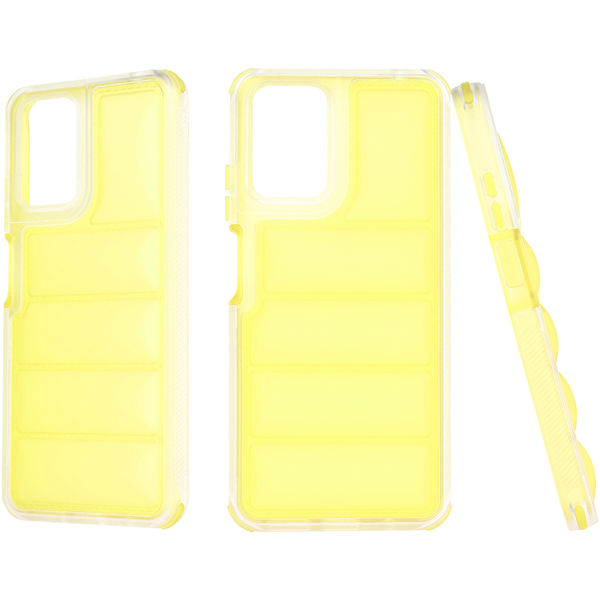 Techsuit - Wave Shield - Motorola Moto G04 / Moto G04s / Moto G24 / Moto E14 - Yellow