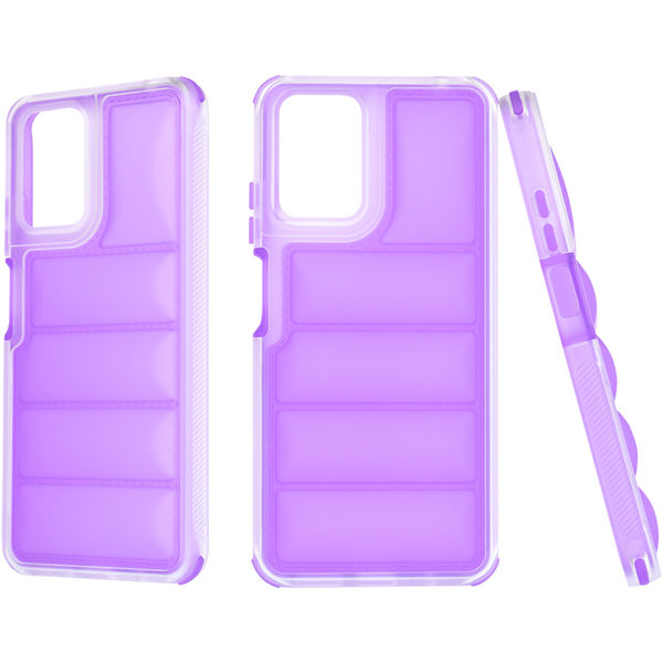 Techsuit - Wave Shield - Motorola Moto G04 / Moto G04s / Moto G24 / Moto E14 - Violet