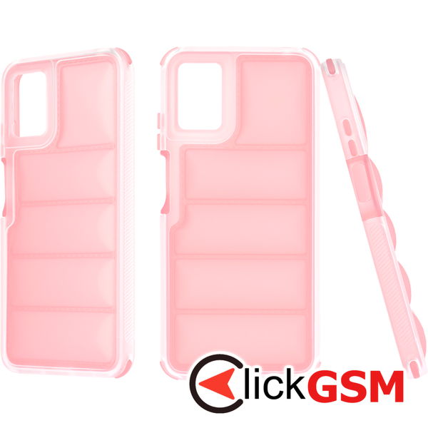 Techsuit - Wave Shield - Motorola Moto E22 / Moto E22i - Pink