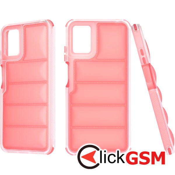 Techsuit - Wave Shield - Motorola Moto E22 / Moto E22i - Red