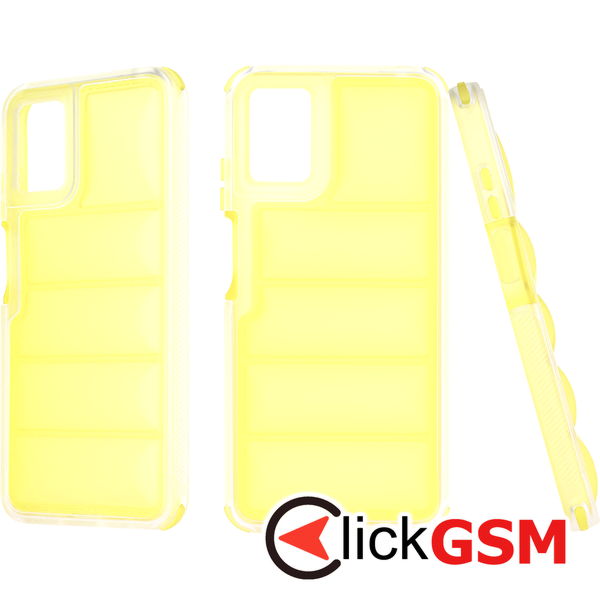 Techsuit - Wave Shield - Motorola Moto E22 / Moto E22i - Yellow