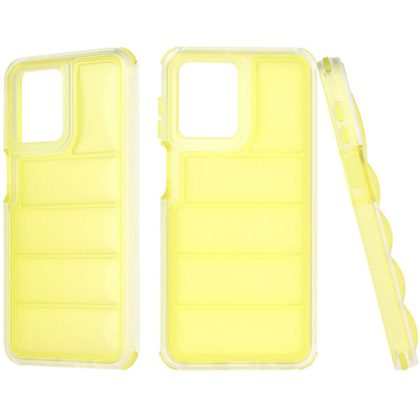 Techsuit - Wave Shield - Motorola Moto G54 - Yellow