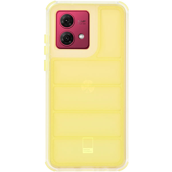 Techsuit - Wave Shield - Motorola Moto G84 - Yellow
