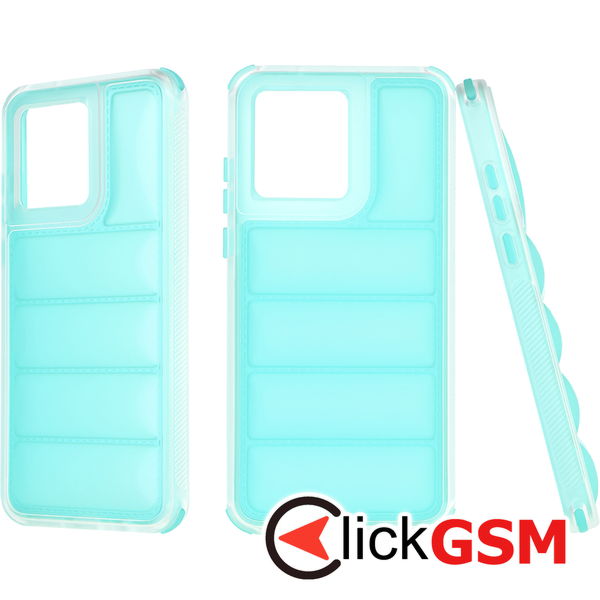 Techsuit - Wave Shield - Motorola Moto G84 - Turquoise