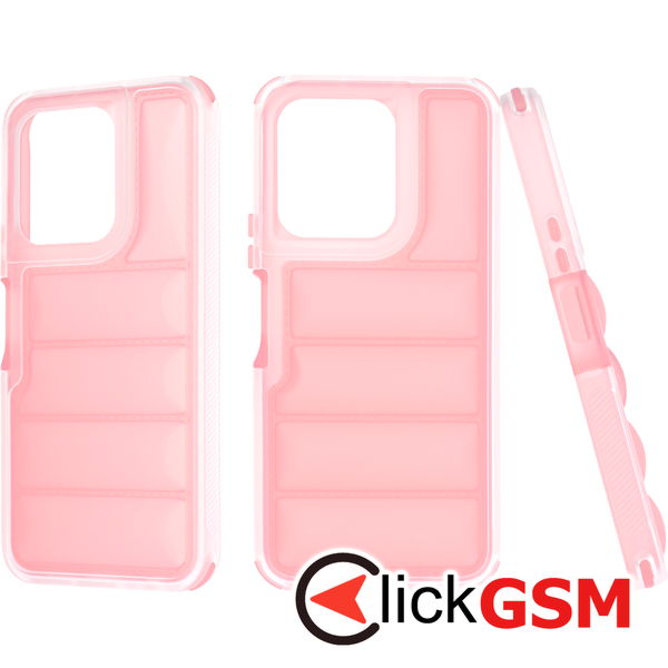 Techsuit - Wave Shield - Honor X6 / X8 5G / 70 Lite - Pink
