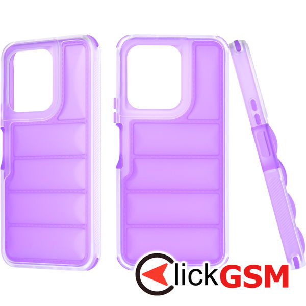 Techsuit - Wave Shield - Honor X6 / X8 5G / 70 Lite - Violet