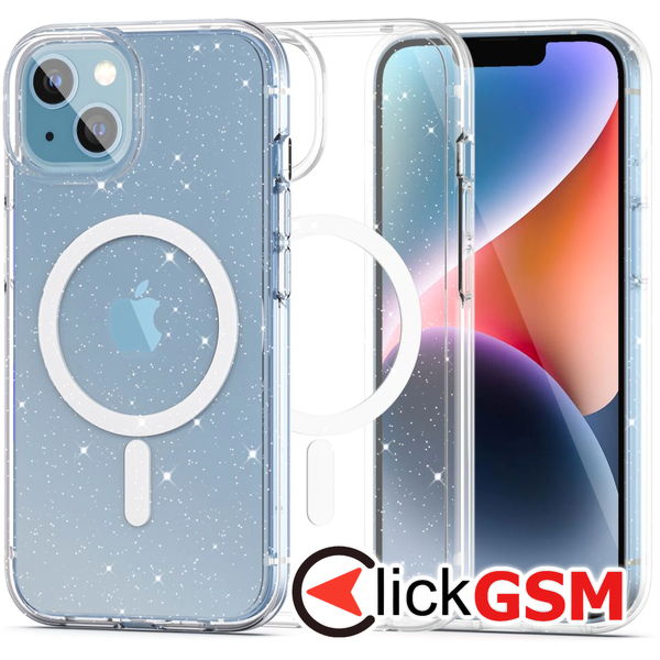 Techsuit - SparkleSkin MagSafe Series - iPhone 13 - Clear