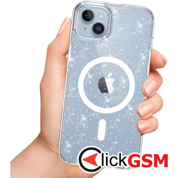 Techsuit - SparkleSkin MagSafe Series - iPhone 13 - Clear