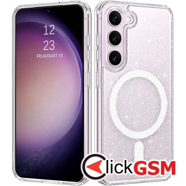 Techsuit - SparkleSkin MagSafe Series - Samsung Galaxy S23 Plus - Clear