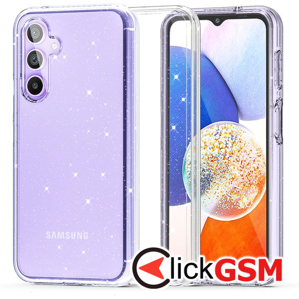 Techsuit - SparkleSkin Series - Samsung Galaxy A14 4G / A14 5G - Clear