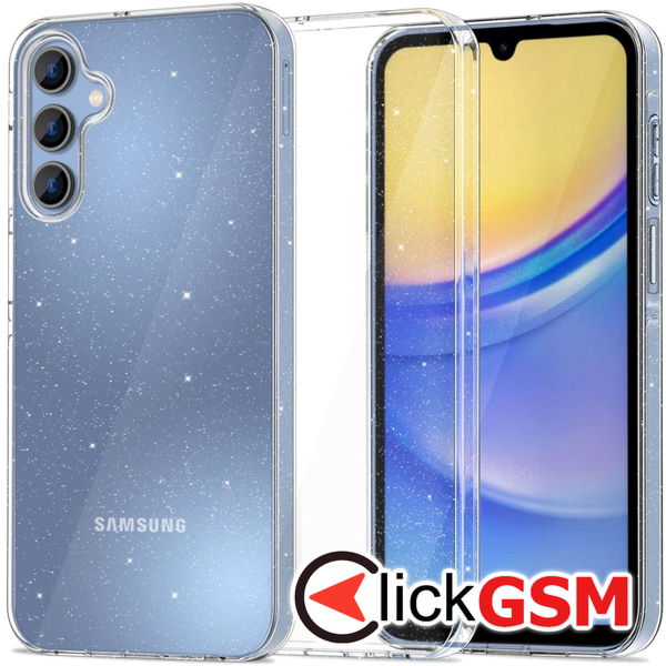 Techsuit - SparkleSkin Series - Samsung Galaxy A15 4G / A15 5G - Clear