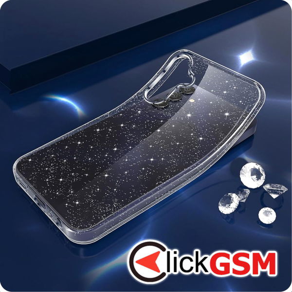 Techsuit - SparkleSkin Series - Samsung Galaxy A15 4G / A15 5G - Clear
