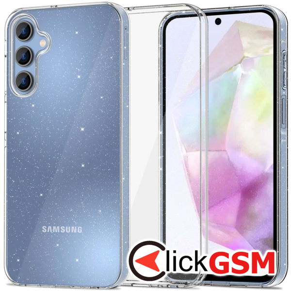 Techsuit - SparkleSkin Series - Samsung Galaxy A35 5G - Clear