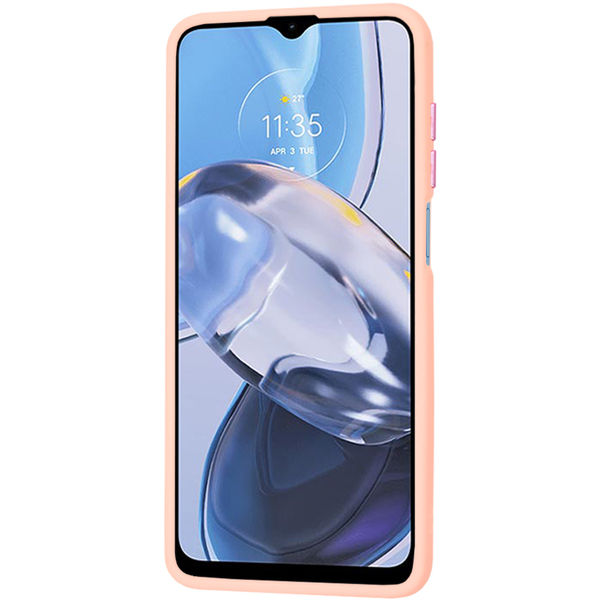 Techsuit - HaloFrost Series - Motorola Moto E22 / Moto E22i - Pink