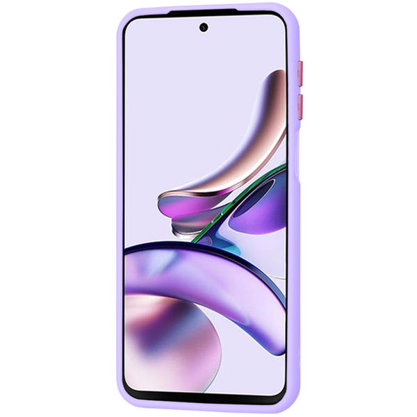 Techsuit - HaloFrost Series - Motorola Moto G13 / G23 - Light Purple