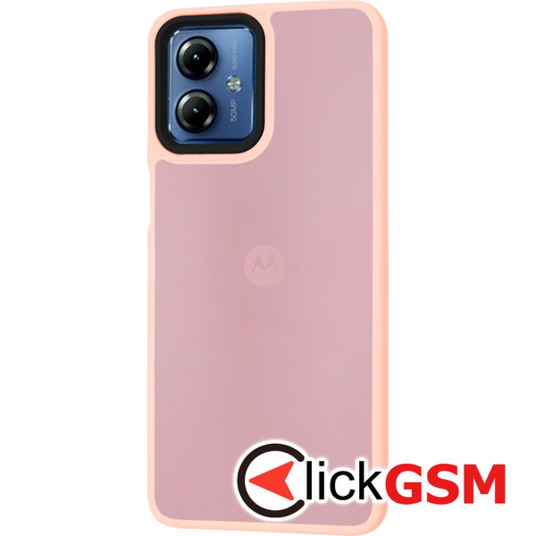 Techsuit - HaloFrost Series - Motorola Moto G14 - Pink